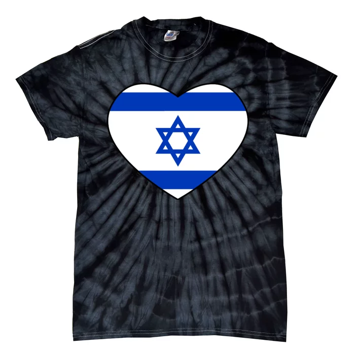 Israel Love Stand With Israel Tie-Dye T-Shirt