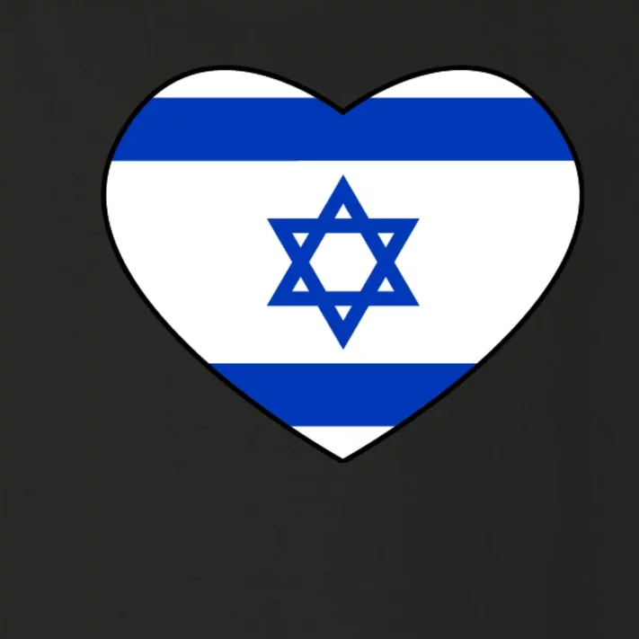 Israel Love Stand With Israel Toddler Long Sleeve Shirt