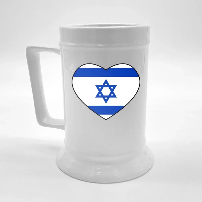 Israel Love Stand With Israel Front & Back Beer Stein