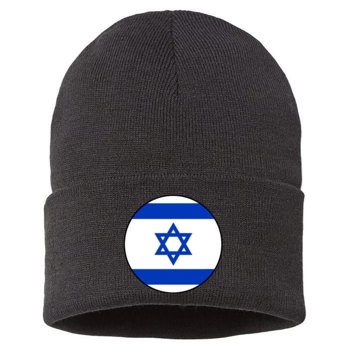 Israel Love Stand With Israel Sustainable Knit Beanie