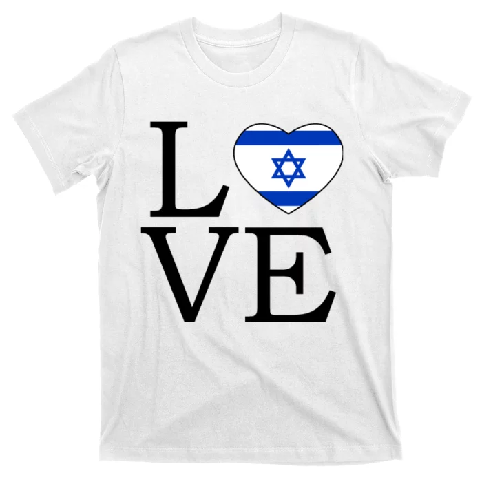 Israel Love Stand With Israel T-Shirt