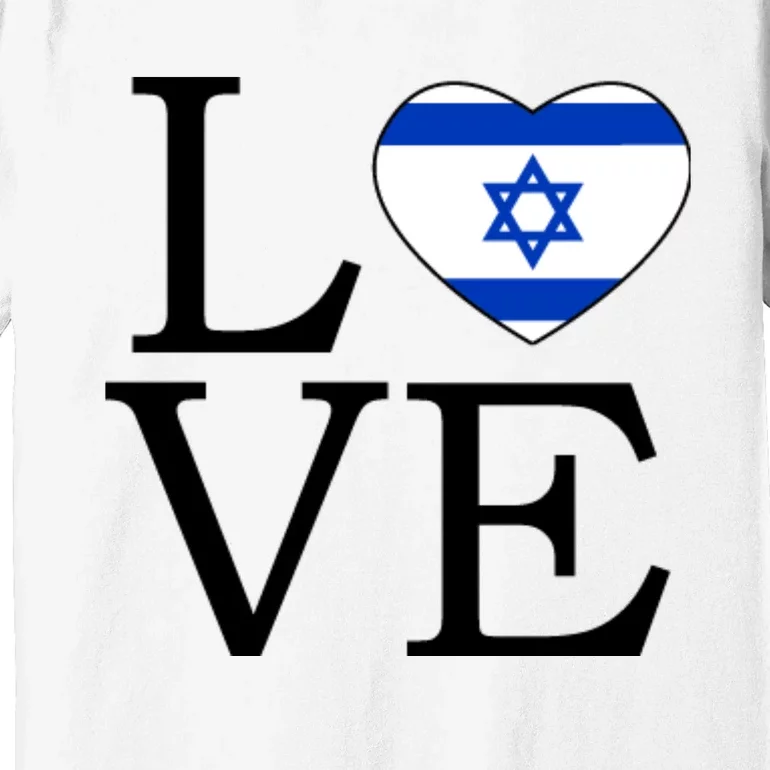 Israel Love Stand With Israel Premium T-Shirt