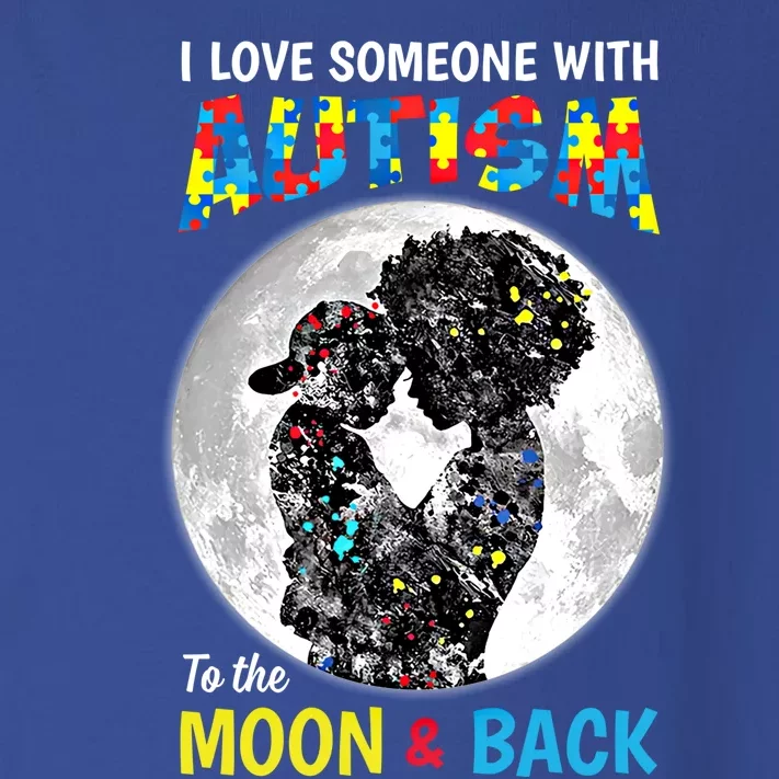 I Love Someone With Autism To The Moon And Back Cool Gift Toddler Long Sleeve Shirt