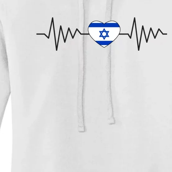 Israel Love Stand With Israel Women's Pullover Hoodie