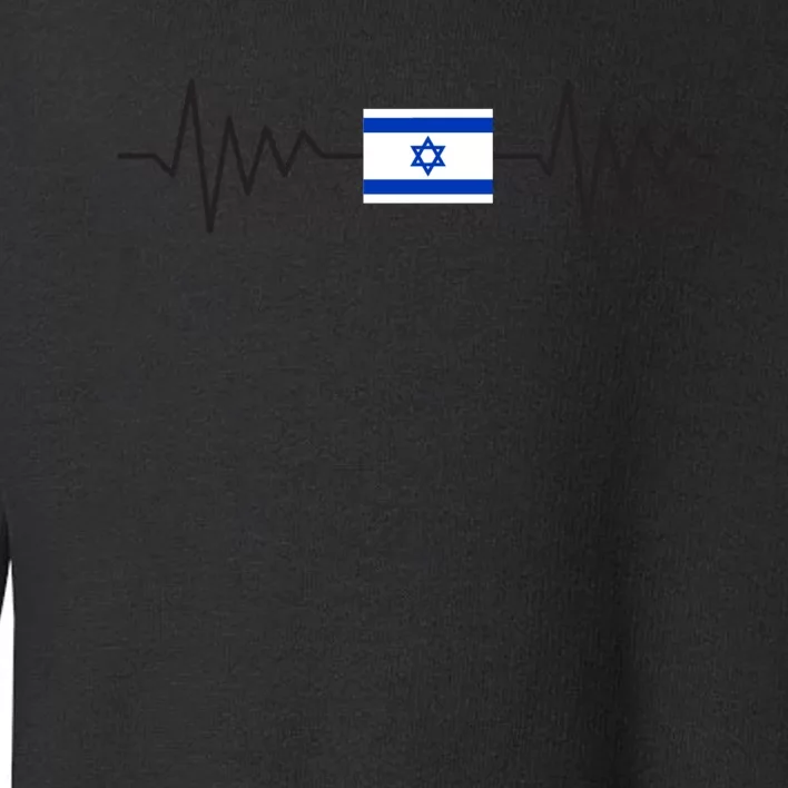 Israel Love Stand With Israel Toddler Sweatshirt