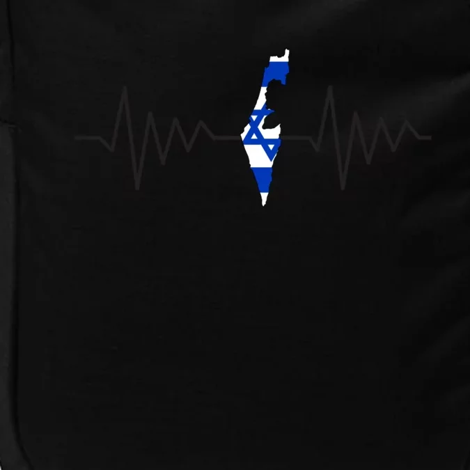 Israel Love Stand With Israel Impact Tech Backpack