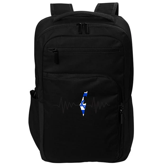 Israel Love Stand With Israel Impact Tech Backpack