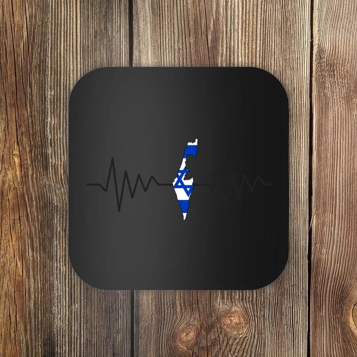 Israel Love Stand With Israel Coaster