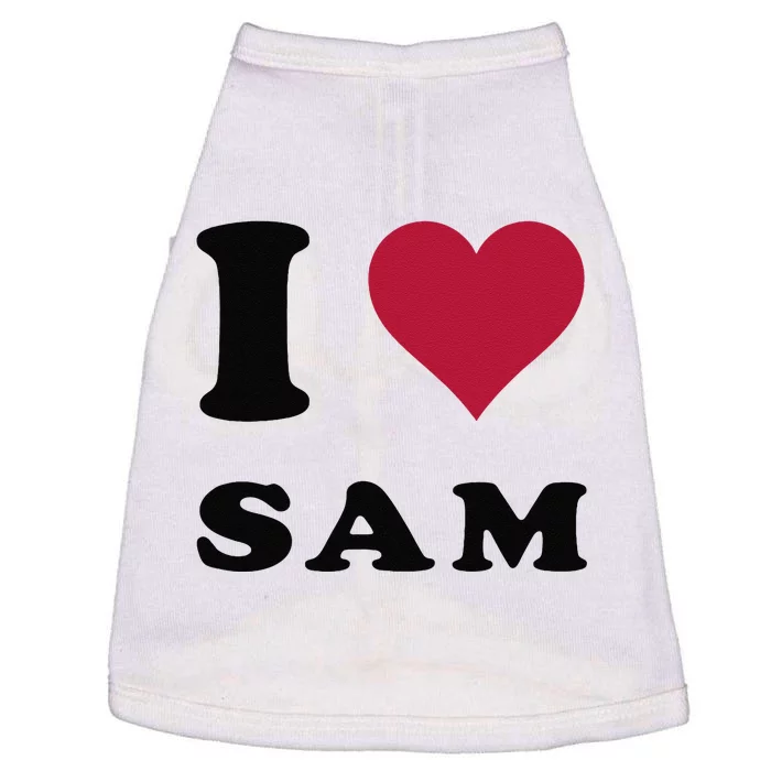 I Love Sam Doggie Tank