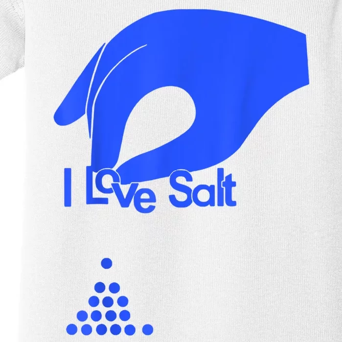 I Love Salt Tee Baby Bodysuit