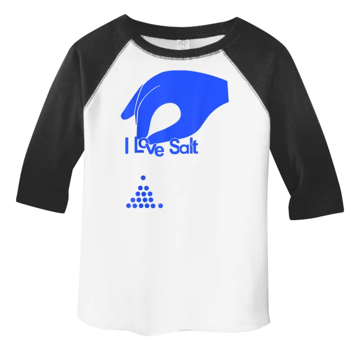 I Love Salt Tee Toddler Fine Jersey T-Shirt