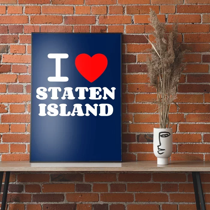 I Love Staten Island Poster