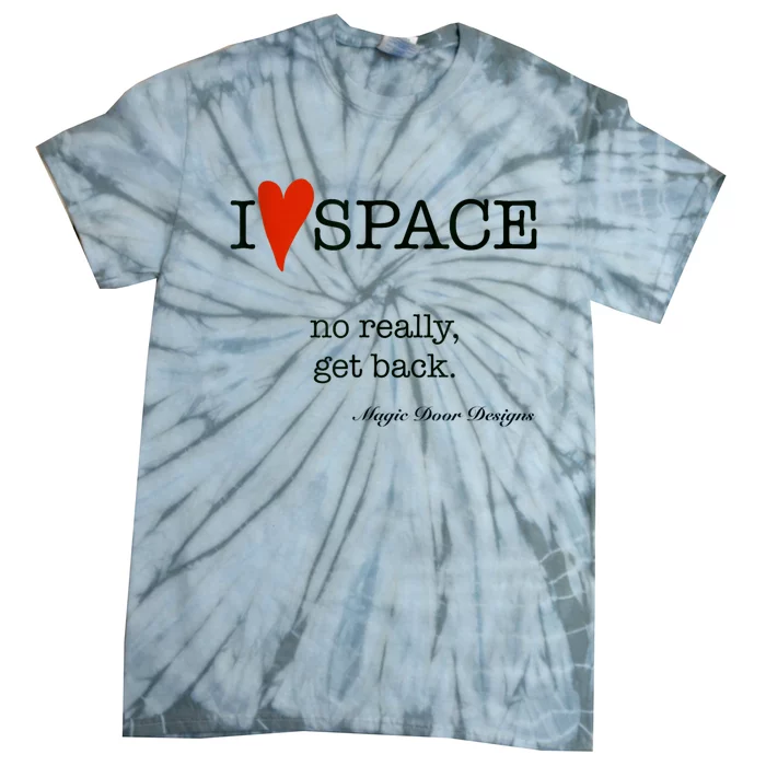 I Love Space Magic Door Designs Tie-Dye T-Shirt