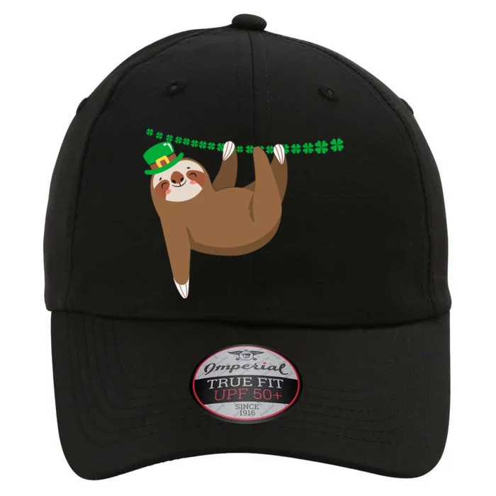 Irish Leprechaun Sloth Shamrock St Patricks Day Animal Gift The Original Performance Cap