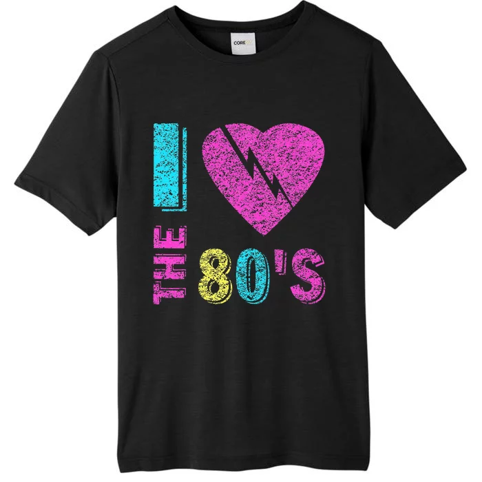 I Love The 80s 90s Costume Funny Party ChromaSoft Performance T-Shirt