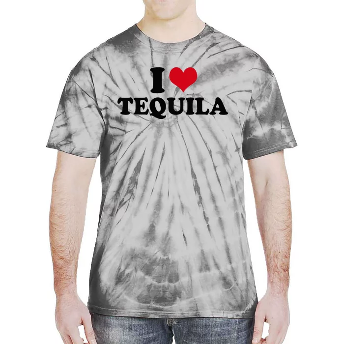 I Love Tequila Tie-Dye T-Shirt