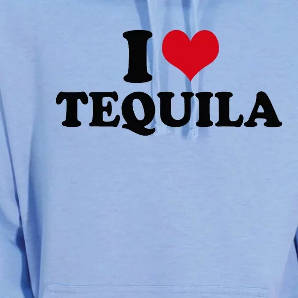 I Love Tequila Unisex Surf Hoodie