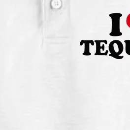 I Love Tequila Dry Zone Grid Performance Polo