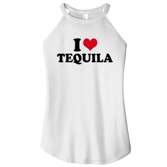 I Love Tequila Women’s Perfect Tri Rocker Tank