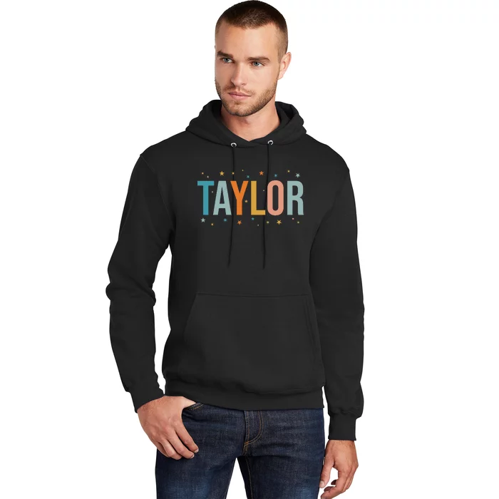 I Love Taylor Cute First Name Taylor Hoodie