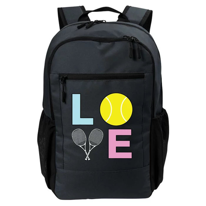 I Love Tennis Tennis Player Daily Commute Backpack