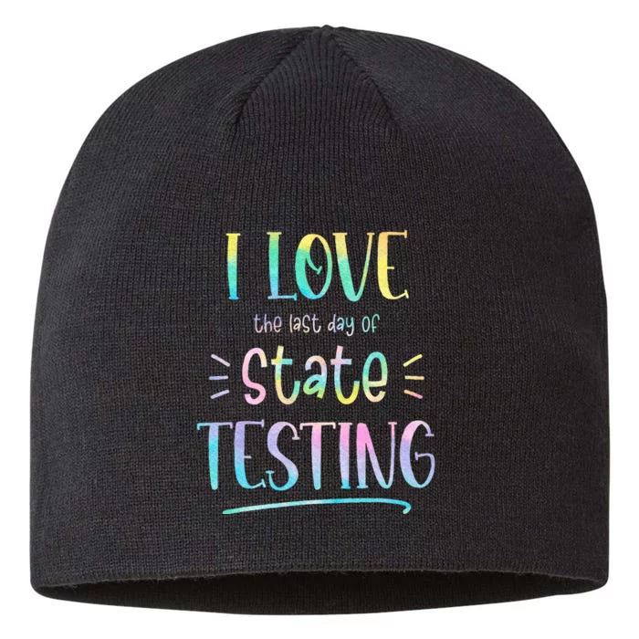 I Love (The Last Day Of) State Testing 8 1/2in Sustainable Knit Beanie