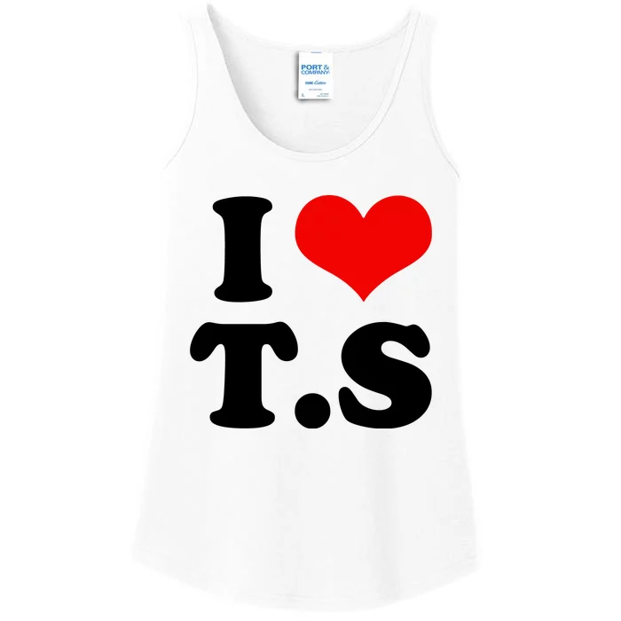 I LOVE TS Ladies Essential Tank