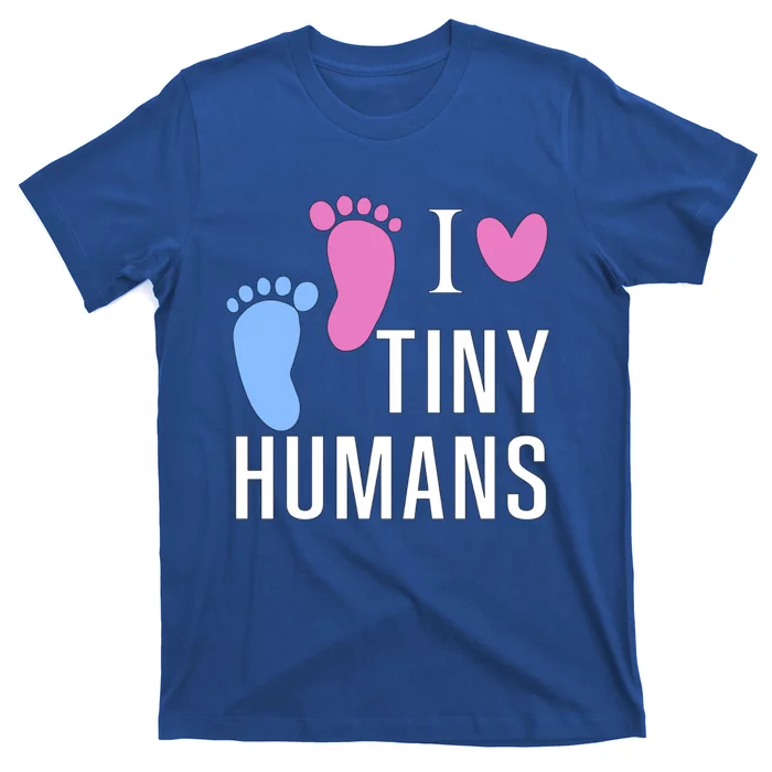 I Love Tiny Hu Cute Feet Lover Gift T-Shirt