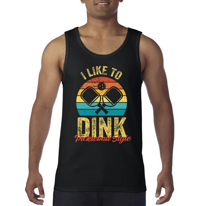 I Like To Dink Pickleball Tank Top