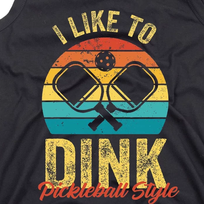 I Like To Dink Pickleball Tank Top