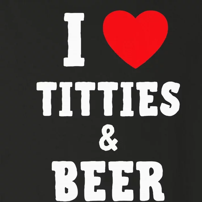 I Love Titties And Beer Funny Tittes And Beer Lovers Toddler Long Sleeve Shirt