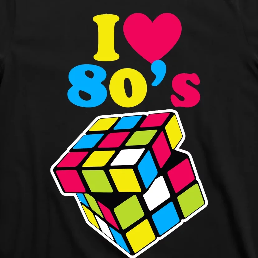 I Love The 80S Girl T-Shirt