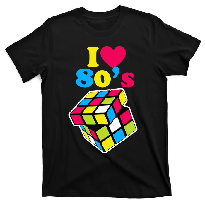 I Love The 80S Girl T-Shirt