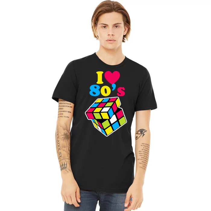 I Love The 80S Girl Premium T-Shirt