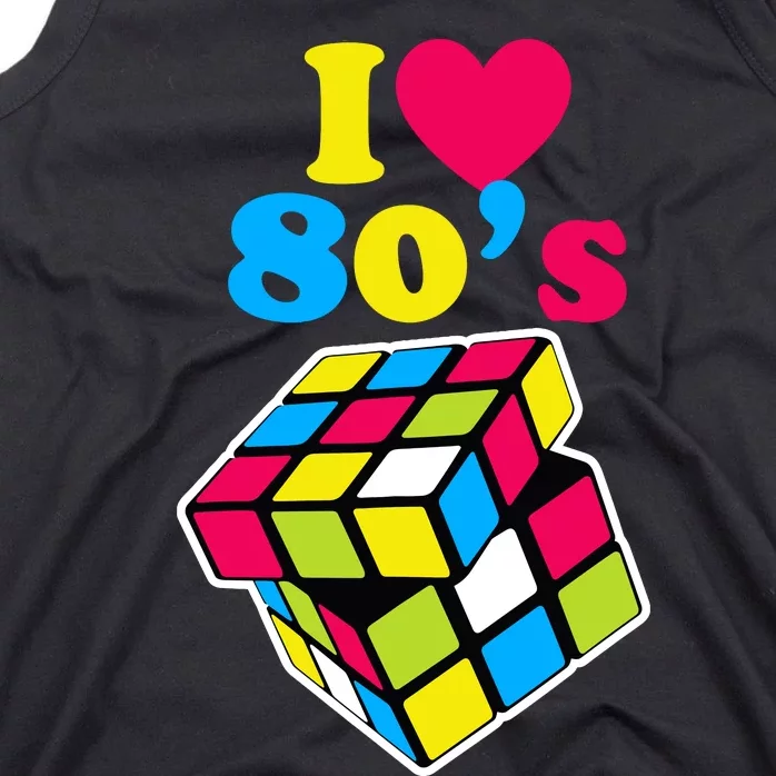 I Love The 80S Girl Tank Top