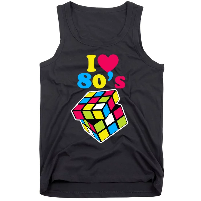 I Love The 80S Girl Tank Top