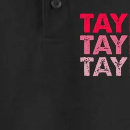 I Love Taylor Dry Zone Grid Performance Polo