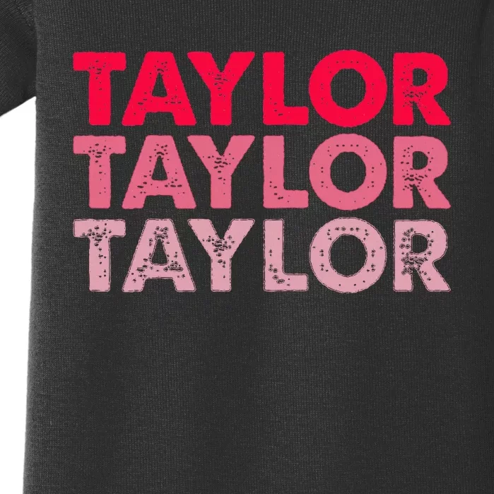 I Love Taylor Baby Bodysuit