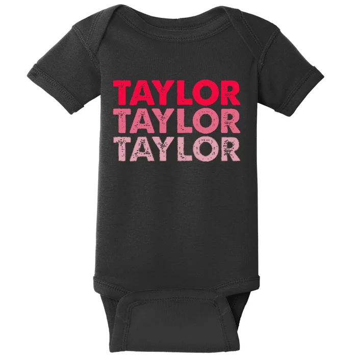 I Love Taylor Baby Bodysuit