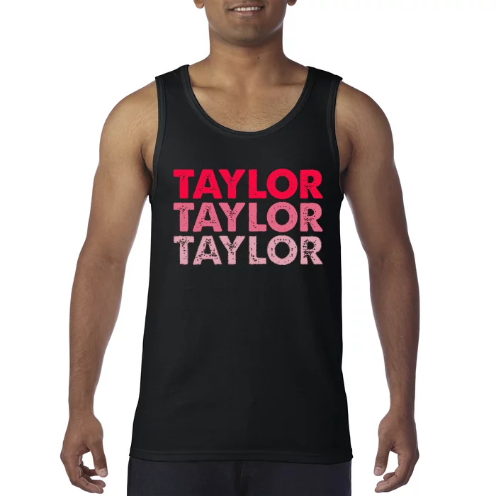 I Love Taylor Tank Top