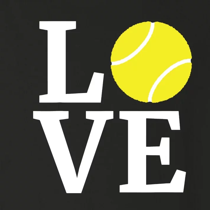 I Love Tennis Tennis Lovers Toddler Long Sleeve Shirt