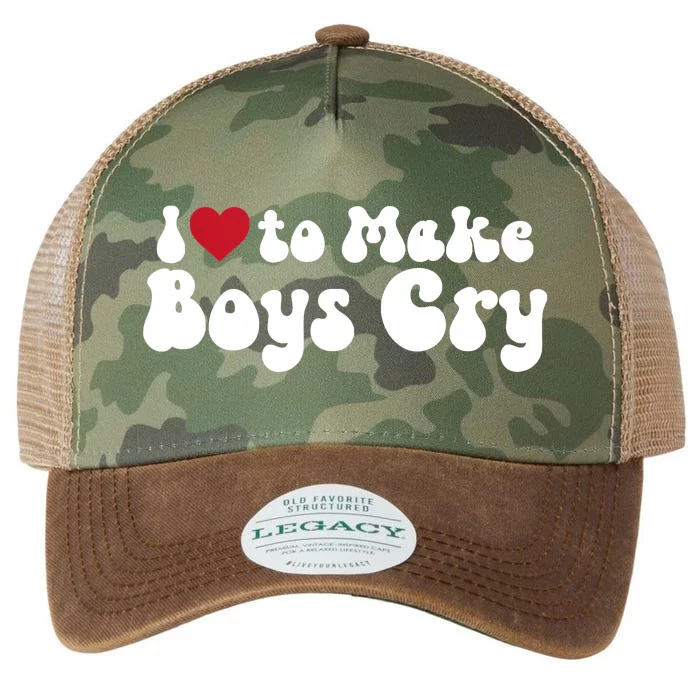 I Love To Make Cry Legacy Tie Dye Trucker Hat