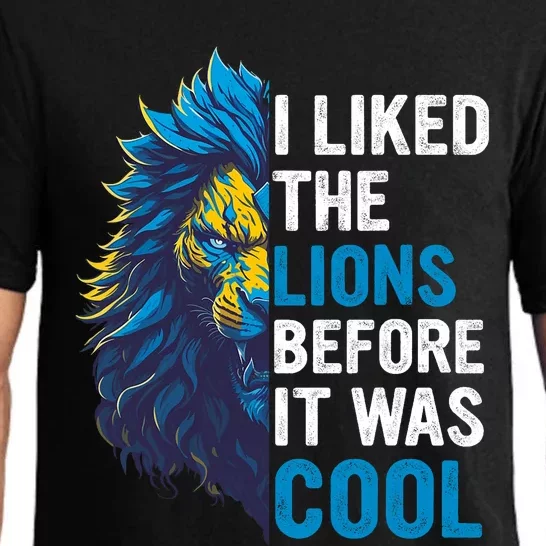 I Liked The Lions Before It Was Cool Pajama Set