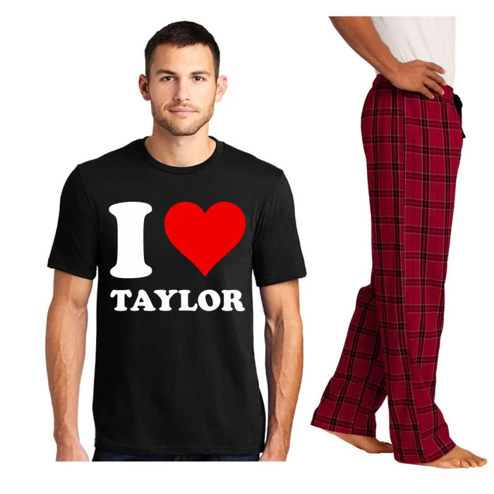 I Love Taylor Pajama Set