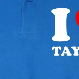 I Love Taylor Softstyle Adult Sport Polo