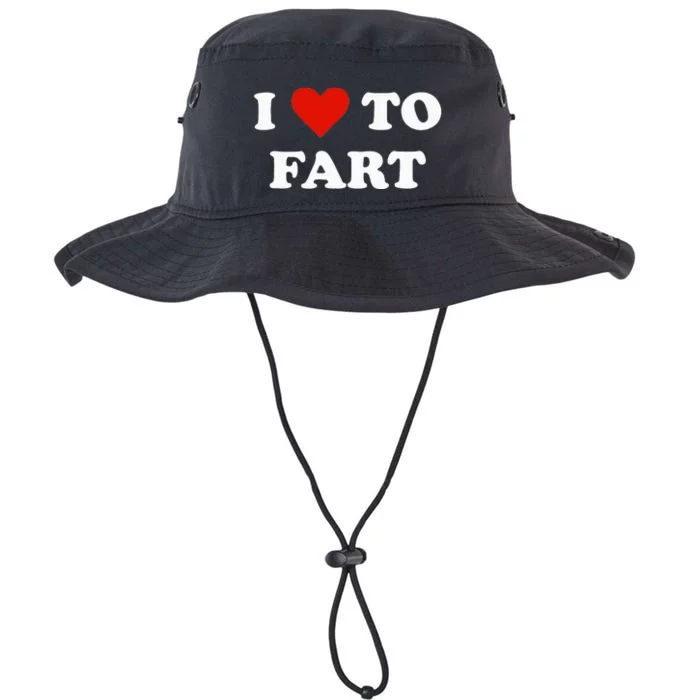 I Love To Fart Heart Legacy Cool Fit Booney Bucket Hat