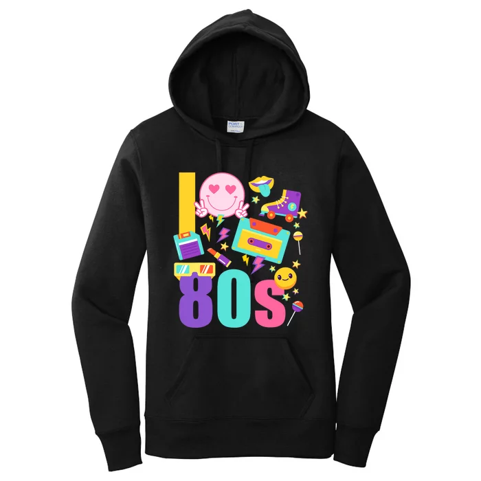 I Love The 80s Women 70s 80s Party Women's Pullover Hoodie