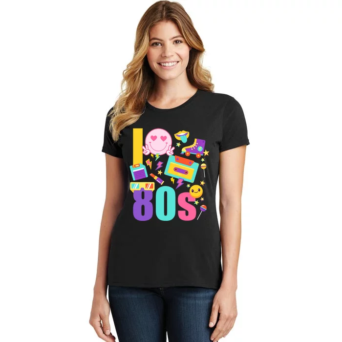 I Love The 80s Women 70s 80s Party Women's T-Shirt