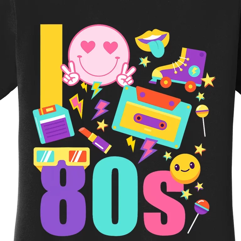 I Love The 80s Women 70s 80s Party Women's T-Shirt