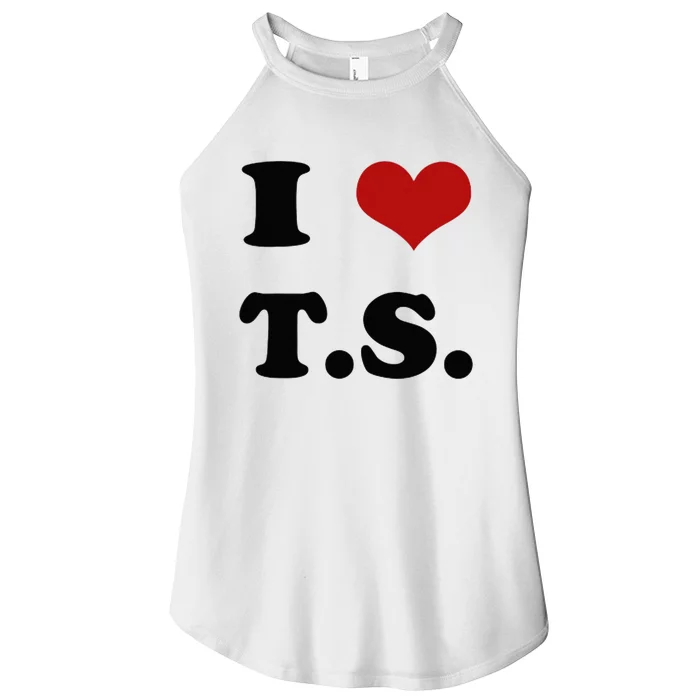 I Love TS Women’s Perfect Tri Rocker Tank